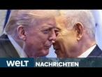 ISRAEL: Alle Geiseln frei - Trump sieht Nahost vor neuer Ära | WELT STREAM