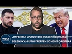 UKRAINE-GIPFEL: Russen überrumpelt! So regaiert die ukrainische Seite auf die Gespräche mit Trump!