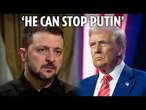 What I need from Trump to stop Putin - Zelensky's revealing interview on Ukraine war