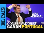ELECCIONES EN PORTUGAL: Andé Ventura celebra los resultados EL PAÍS