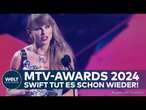 MTV-AWARDS 2024: Pop-Megastar Taylor Swift gewinnt 