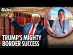How Trump’s ‘big, beautiful wall’ stopped 99% of ‘illegal aliens’ crossing into the USA