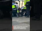 Moment cops swoop on teen boy after Chelsea game over fears he was carrying gun