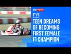 Skye Parker hopes to become first female F1 world champion | FYI