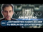 ANTISEMITISMUS AN UNIS: "Seit dem 7. Oktober werden jüdische Studierende im Stich gelassen!"