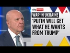 Putin 'strings' Donald Trump along, says former U.S. security adviser