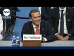 Todd Blanche questioned at attorney general confirmation hearing