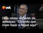 Dino relata milhares de ameaças online: 'Dizendo que iriam fazer o Nepal aqui'