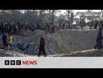 Israeli strike in Gaza humanitarian zone kills 19, Hamas-run health ministry says | BBC News