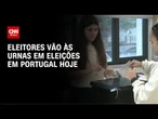 Eleições em Portugal: país vai às urnas neste domingo (18) para escolher novo Parlamento| AGORA CNN