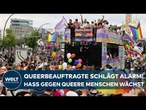 LGBTQ-RECHTE IN GEFAHR: Queerbeauftragte Sophie Koch warnt vor wachsender Homophobie