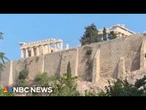 Two American tourists hospitalized in stabbing attack near Greece’s Acropolis