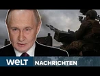 PUTINS KRIEG: Russland rückt weiter auf Pokrowsk vor! Ukraine meldet Geländegewinne | WELT STREAM