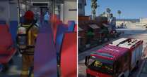 GTA 5: Pseudokibice podpalili polski pociąg. Strażacy uratowali sytuację?