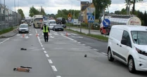 Chłopiec z hulajnogą potrącony na przejściu