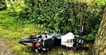 Próbował uciekać, jechał kradzionym motocyklem