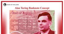 Alan Turing na angielskim banknocie. Agencja wywiadu ukryła 12 zagadek na jego cześć