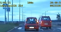 Dwóch kierowców z wykroczeniami, tylko jeden mandat
