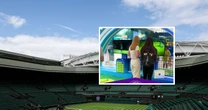 Stanowisko z TopSpin 2K25 na Wimbledonie. Można wcielić się w gwiazdę sportu