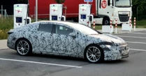 Mercedes AMG GT 4 plug-in sfotografowany pod Monachium