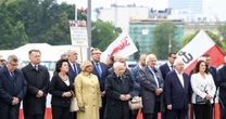 Kaczyński o "obrońcach granicy": Policja zwalcza osoby wykonujące patriotyczny obowiązek