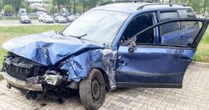 Podczas ucieczki przed policją rozbił swoje auto