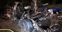 ​Wypadek Tesli. Dwóch mężczyzn spłonęło w samochodzie