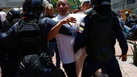 Venezuelan police block protesters demanding higher wages and pensions