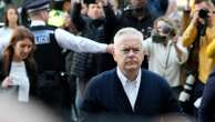 The Associated PressFormer BBC presenter Huw Edwards arrives for sentencing hearing on indecent image chargesA former top BBC news presenter has arrived at court to be sentenced for accessing indecent images of children sent to him by a man via the WhatsApp messaging service9/16/2024 04:59:06 EDT