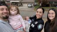 Michigan police officer helps escort speeding couple in labor to hospitalMary Weertz went into active labor one day before her due date on Oct 17.10/29/2024 05:25:36 EDT