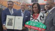 Joyce Abbott, who inspired 'Abbott Elementary,' honored by Philadelphia alma materSept. 26 was also declared "Joyce Abbott Day."9/27/2023 12:20:00 EDT