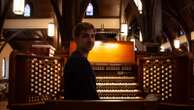 An Arkansas organist is playing 18 hours of Bach this year, one lunch break at a time