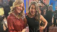 Ginger Zee wears Lara Spencer's old dress