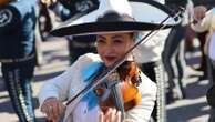 More than 1,000 mariachis belt out classics like 'Cielito Lindo' in a Mexico City plaza