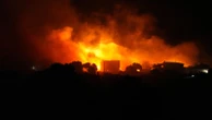 More than 100 firefighters battle large wildfire on eastern Greek island of Chios