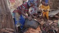 Death toll reaches at least 200 in Nigerian town submerged in floods as rescue efforts halted