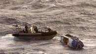 Australian navy rescues adventurer who hit a cyclone while rowing across the Pacific Ocean