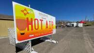 International fiesta fills New Mexico's sky with colorful hot air balloons