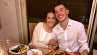 Amid air raid sirens, couple in Israel weds before husband is deployed