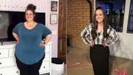 Woman says focusing on 'gaining life' helped her lose over 200 poundsLeah Hope said she kept her focus on being able to live a 