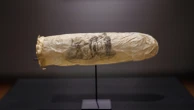 200-year-old condom decorated with erotic art on display in Amsterdam's Rijksmuseum