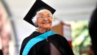 105-year-old walks at graduation to receive master's degree from Stanford Virginia Hislop began her journey at the school in the 1940’s. 6/19/2024 08:18:41 EDT
