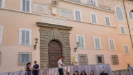 Pope celebrates Mass in parish church with special ties to his Augustinian order