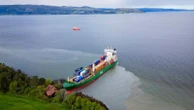 On-duty navigator was allegedly asleep when cargo ship ran aground in Norway and nearly hit a house