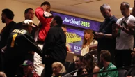 Stephen Lew/USA TODAY Sports via ReutersTaylor Swift cheers on Travis Kelce at 2025 Super BowlSwift was also by Kelce's side when the Chiefs won the Super Bowl in 2024.20 minutes ago