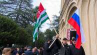 Protesters in separatist Georgian region occupy government buildings, calling for leader's ouster