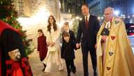 Chris Jackson/Getty ImagesGeorge, Charlotte and Louis join Prince William, Princess Kate for Christmas carolsThe princess' children supported their mom at her Westminster Abbey service.12/8/2023 01:04:28 EST