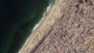 Satellite images show mass evacuation from Gaza