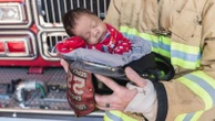 Couple adopts toddler left at fire station as a newbornFirefighters found the baby, Samuel, in a box with a note from his birth mom.1/19/2024 06:06:15 EST