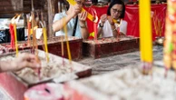 Crowds flock to celebrate the century-old Bun Festival in Hong Kong